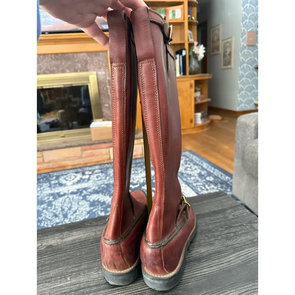 Gokey Botte Sauvage Original Mahoney Thick Genuine Leather Hunting Boot Sz. 9